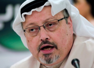 File photo. Jamal Khashoggi in 2014.