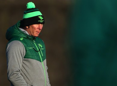 Connacht head coach Andy Friend.