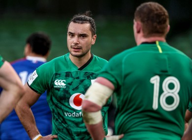 Ireland were left dejected last weekend against France.