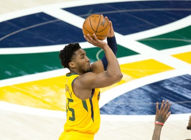 Mitchell takes aim.