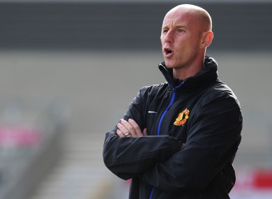 Butt is Manchester United's head of development.
