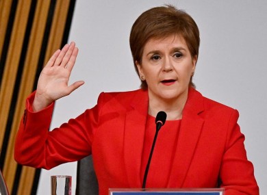 Nicola Sturgeon gave evidence on the matter at a committee today.