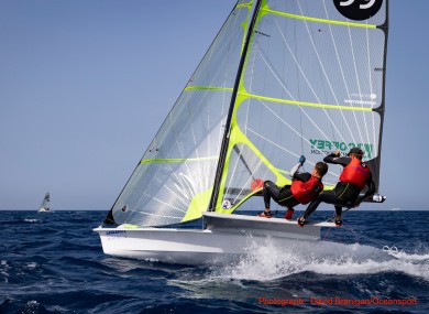 It was a good day for the Irish sailing team in Lanzarote.