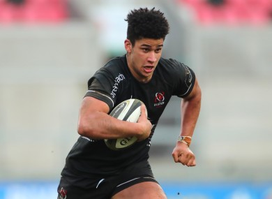 Cormac Izuchukwu in action for Ulster's A team.
