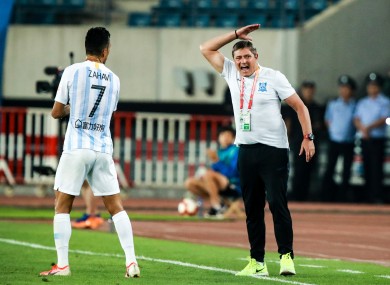 Dragan Stojkovic, pictured during his previous role as manager of Guangzhou R&F in the Chinese Super League.