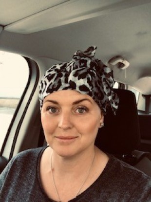 Denise received support from the Irish Cancer Society during treatment.