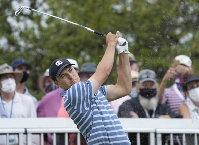 Jordan Spieth at the Dell Technologies Match Play Championship last weekend.