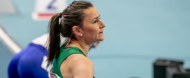 What a run: Phil Healy after her 400m final.
