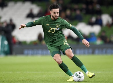 Williams has three senior caps for Ireland.
