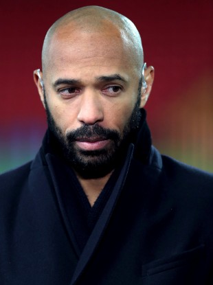 Taking a stand: Thierry Henry.