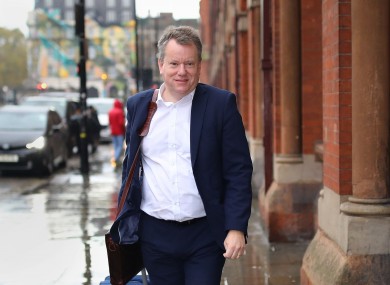 File image of David Frost last December.