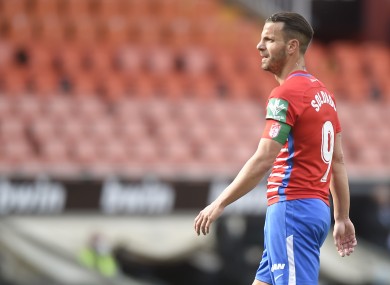 Roberto Soldado of Granada CF (file pic).
