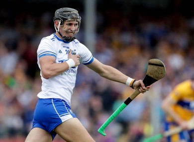 Maurice Shanahan celebrates after scoring a goal against Clare in the 2018 Munster SHC.