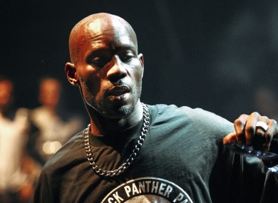 Image of DMX performing in 2014.