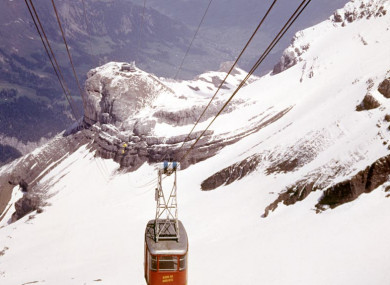 File photo of a cable car