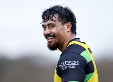 Connacht's Abraham Papali’i.