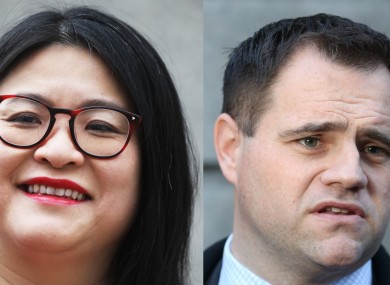Hazel Chu and Neale Richmond (file photos)
