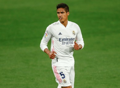 Raphael Varane.