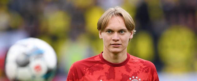 File photo of Ryan Johansson, playing for Bayern Munich against Borussia Dortmund.