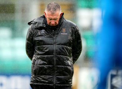 Sheedy: Waterford are bottom with seven defeats from first nine games.