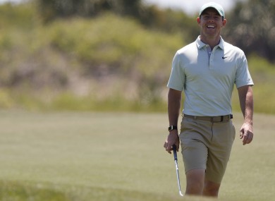 McIlroy is targeting a fifth Major at Kiawah Island this weekend.