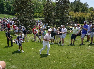 McIlroy on his way to winning the Wells Fargo last weekend.
