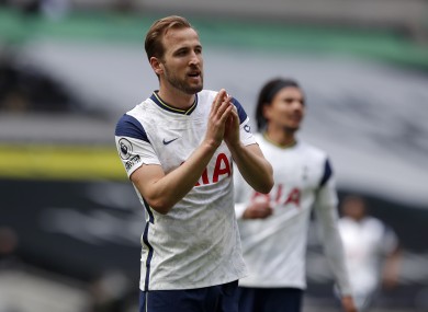 Harry Kane (file pic).