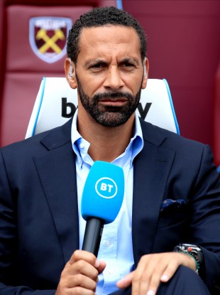 Rio Ferdinand (file pic).
