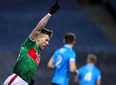 Cillian O'Connor pictured in last year's All-Ireland final.