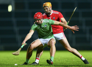 Colin Coughlan in action for the Limerick U20 side last December.