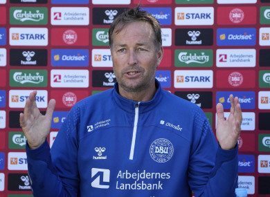 Denmark manager Kasper Hjulmand.