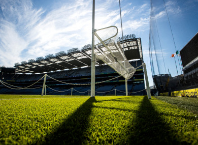 Croke Park can host 18,000 fans under current Covid-19 restrictions.