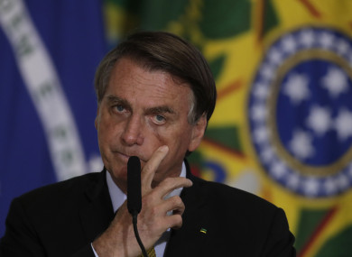 Brazil's President Jair Bolsonaro