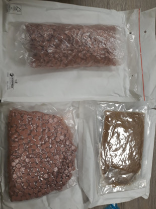 An image of the drugs seized by gardaí and Revenue officers today.