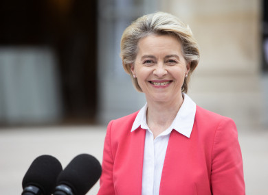 European Commission President Ursula Von der Leyen, file photo.