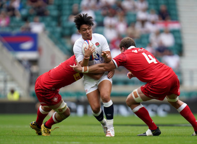 Smith is playing for England today.