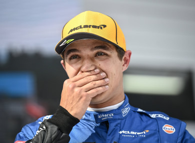 File photo of Lando Norris.