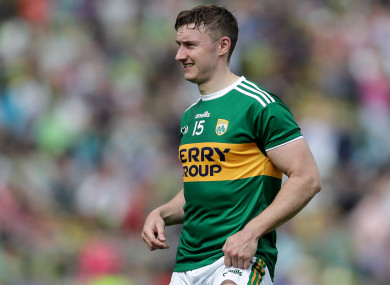 Kerry forward James O'Donoghue.