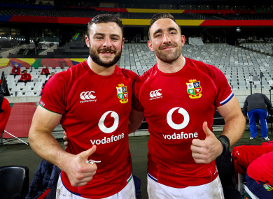 Ireland's Robbie Henshaw and Jack Conan will hope for the nod.