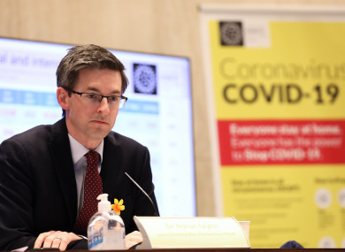 Dr Ronan Glynn urged people who intend on travelling to be aware of the disease profile in the area they are visiting.