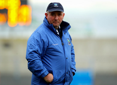 Monaghan manager Seamus McEnaney.