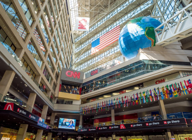 CNN headquarters in Atlanta.