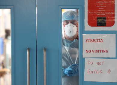 The number of people in hospital has increased by 55 on the same time yesterday. File photo.