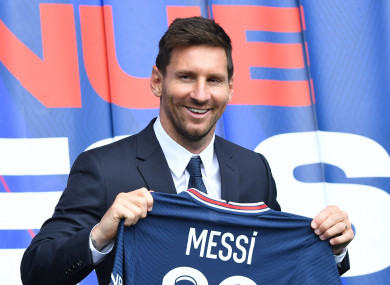 Lionel Messi (file pic)