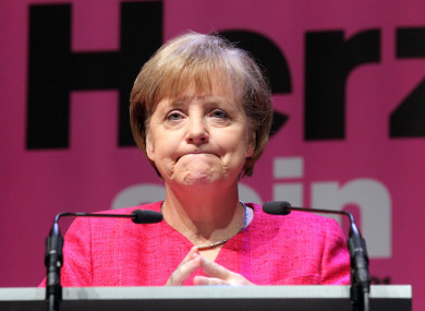 Outgoing Chancellor Angela Merkel