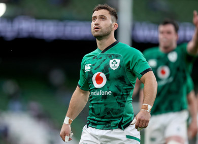 Caolin Blade on his international debut against the United States.