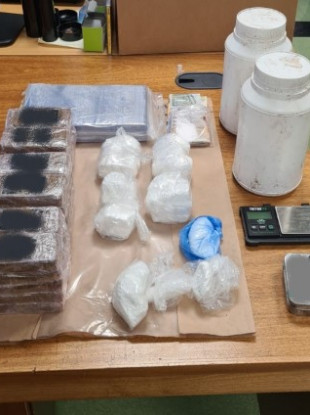 Gardaí in Cork seized the drugs on Friday.