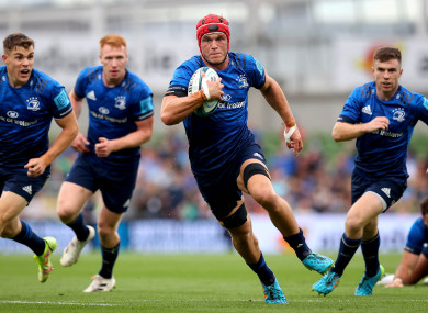 Van der Flier was man of the match for Leinster against the Bulls.