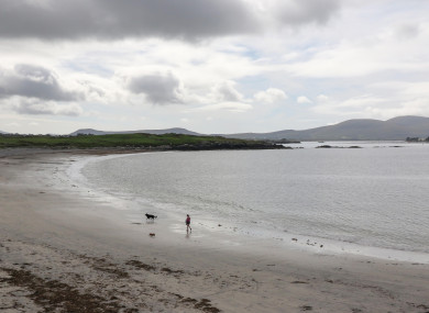 White strand where Baby John's body was discovered.