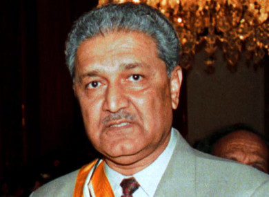 Abdul Qadeer Khan.